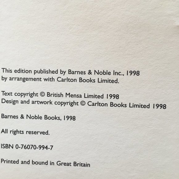 MENSA Presents the Mind Assault Course  1998 - Picture 4 of 5